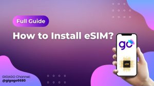 How to install Saudi Arabia eSIM