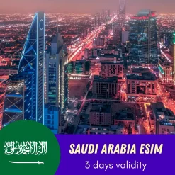 Saudi Arabia eSIM 3 days
