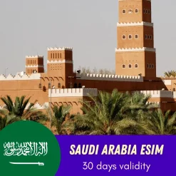 Saudi Arabia eSIM 30 Days